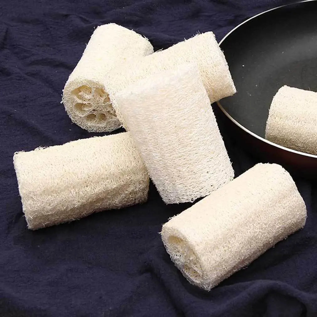 6 Organic Loofahs / Natural Sponges. Better for your Body and the Earth