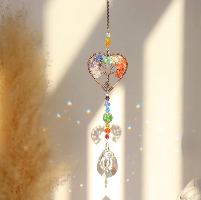3 Set of Crystal Sun Catchers. Increase the Vividness and Brightness with these gorgeous designs.