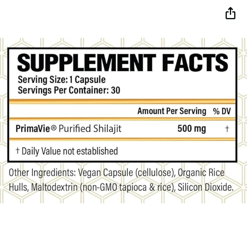 CHOQ Purified Shilajit for Vitality, endurance, focus, and Healthy hormone balance