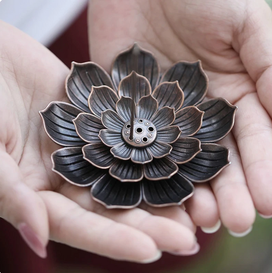 Lotus Flower Incense Holder. Burn you incense with elegance.