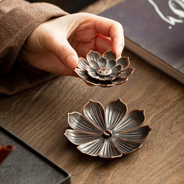 Lotus Flower Incense Holder. Burn you incense with elegance.