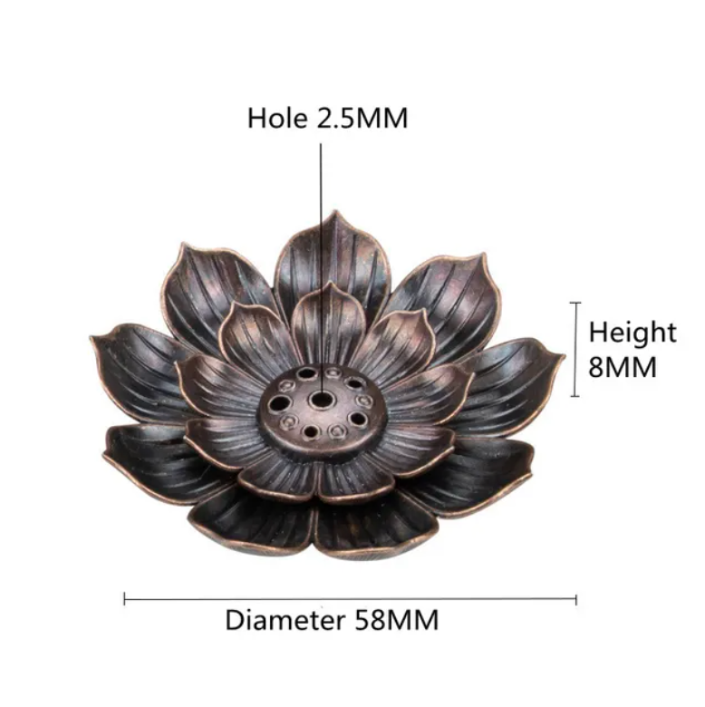 Lotus Flower Incense Holder. Burn you incense with elegance.