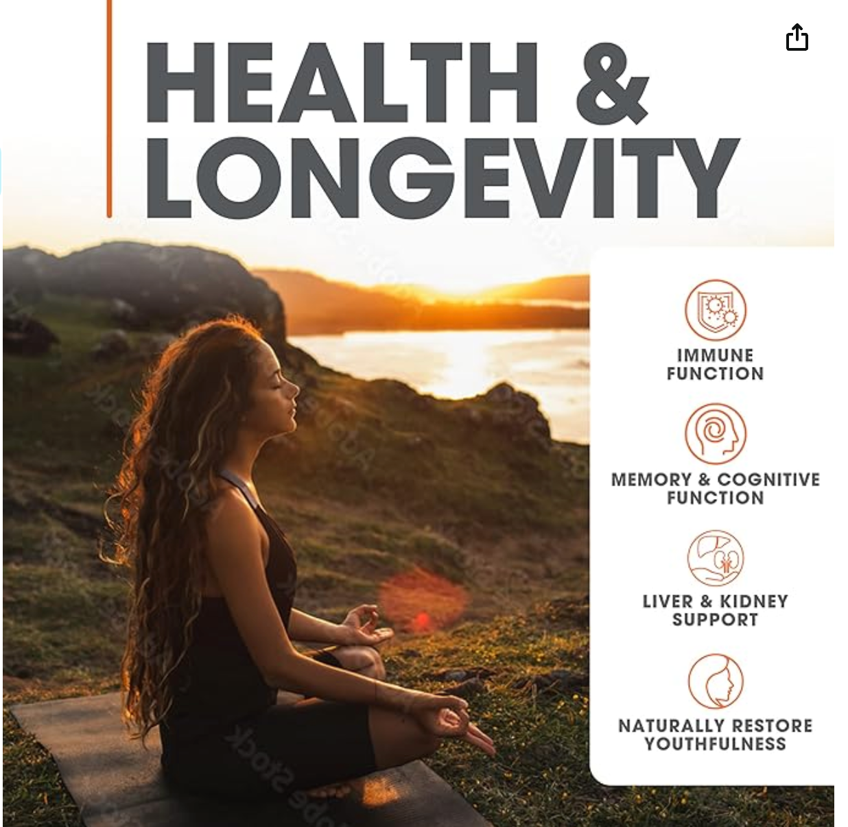 Genius Mushroom - Lions Mane, Cordyceps and Reishi - Immune System Booster & Nootropic Brain Supplement - 90 Veggie Pills