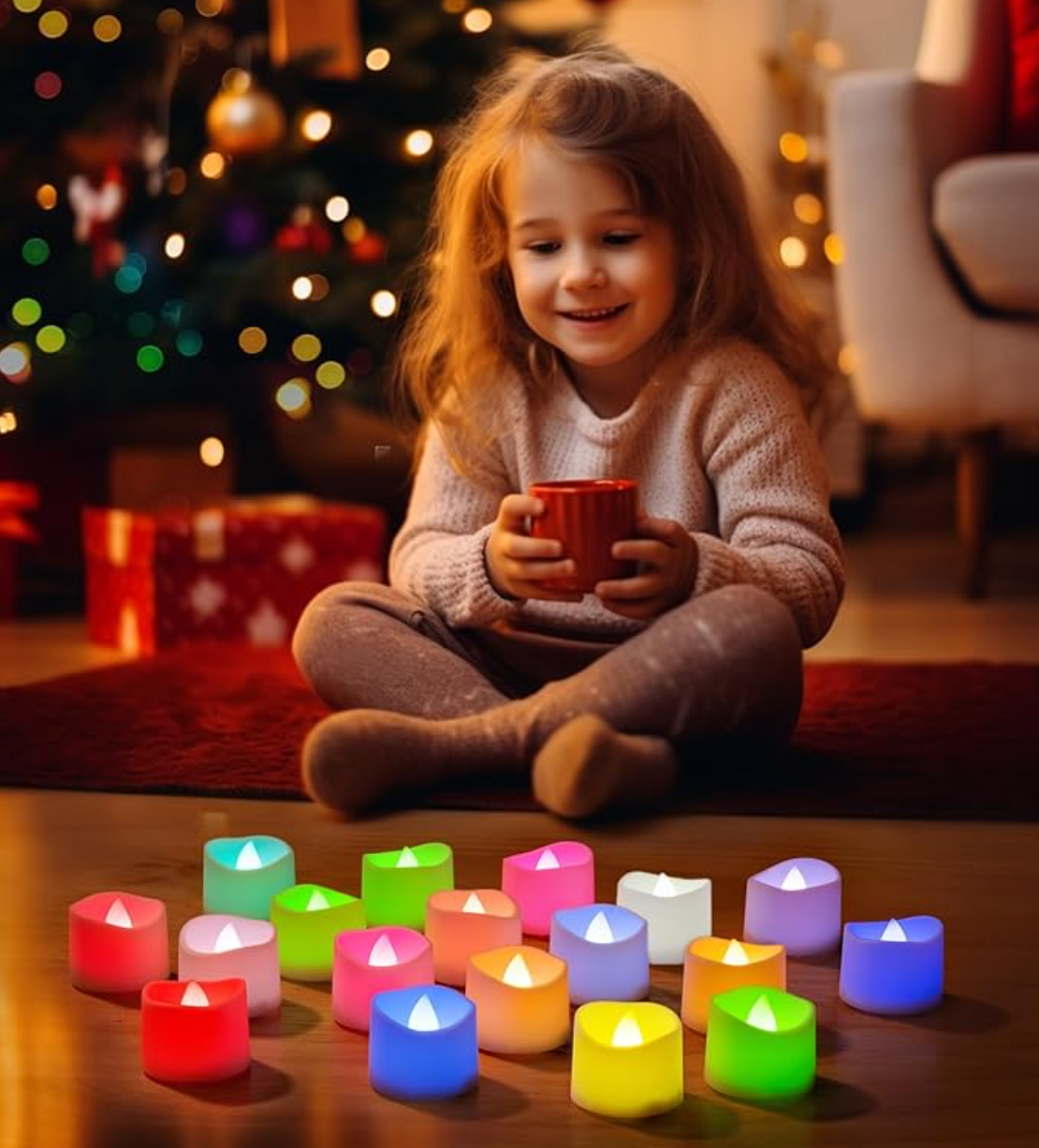 Homeory 24pc LED color Changing Candles.