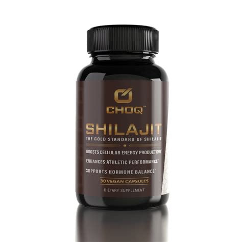CHOQ Purified Shilajit for Vitality, endurance, focus, and Healthy hormone balance