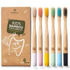 Kids Bamboo Toothbrushes - Greenzla