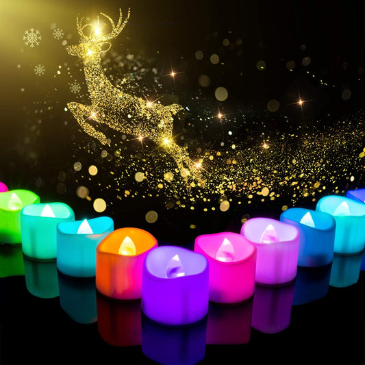 Homeory 24pc LED color Changing Candles.