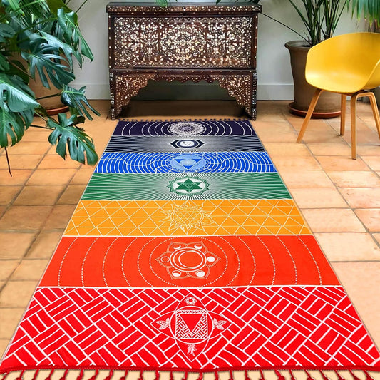 Chakra Meditation Rug / Blanket
